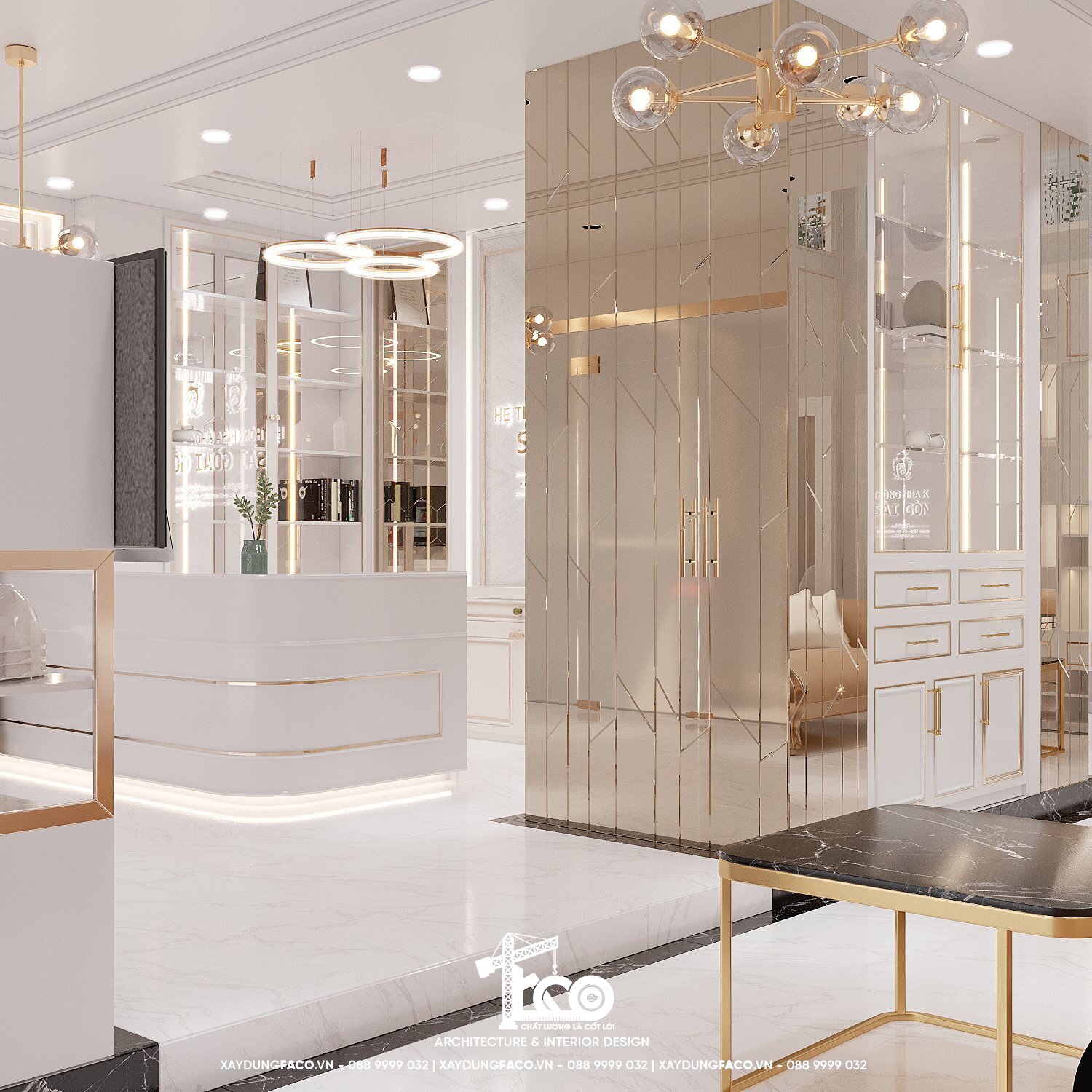 Thiết Kế & Thi Công Nha Khoa Sài Gòn 2 Thiết Kế & Thi Công Nha Khoa Sài Gòn 2