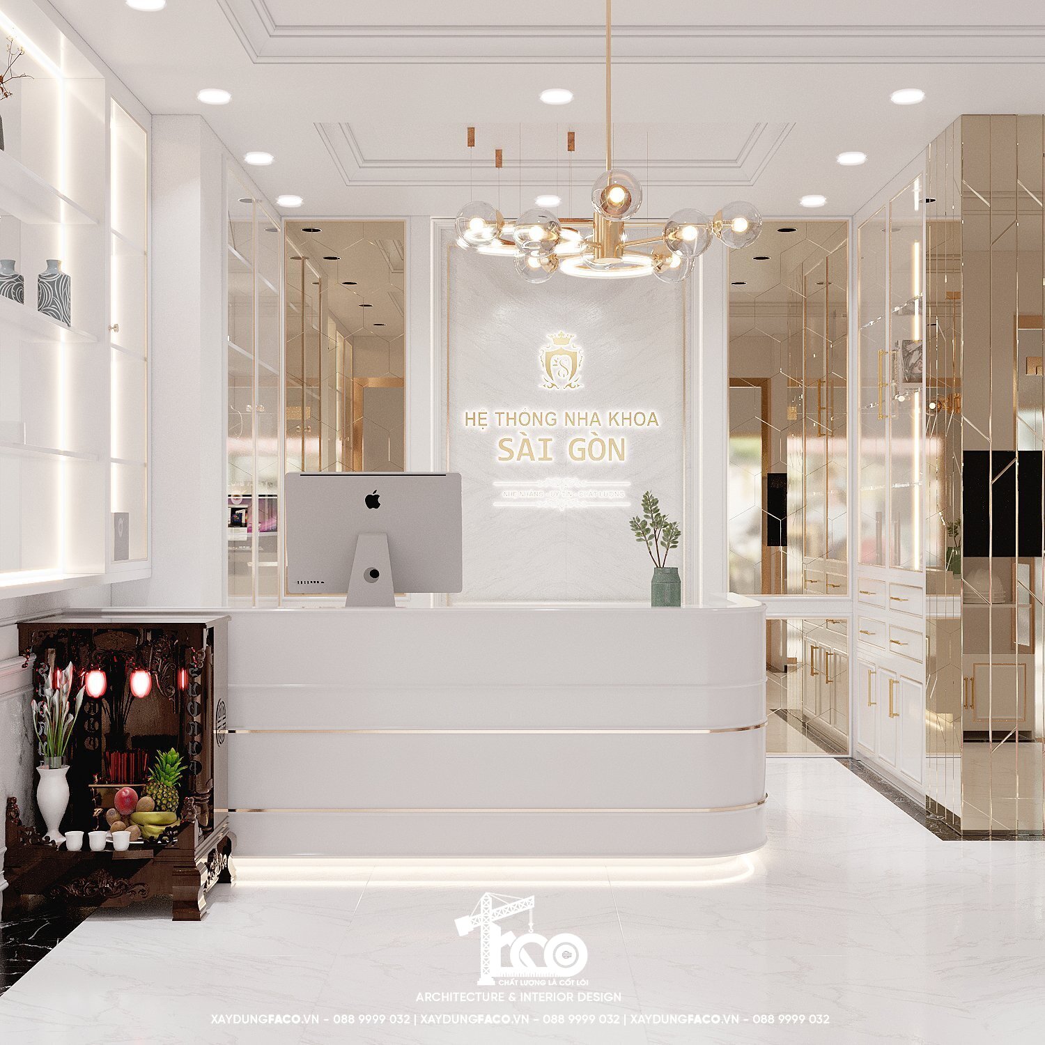Thiết Kế & Thi Công Nha Khoa Sài Gòn 2 Thiết Kế & Thi Công Nha Khoa Sài Gòn 2