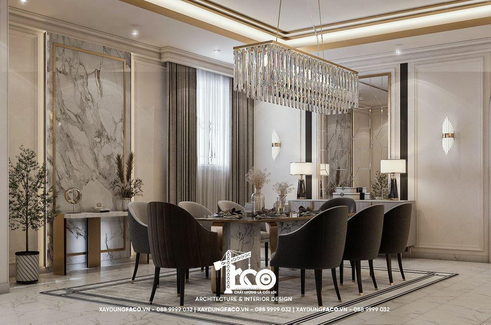 Thiết Kế Nội Thất Biệt Thự Liền Kề Gia chủ có thể thoải mái lựa chọn thiết kế nội thất mà mình yêu thích