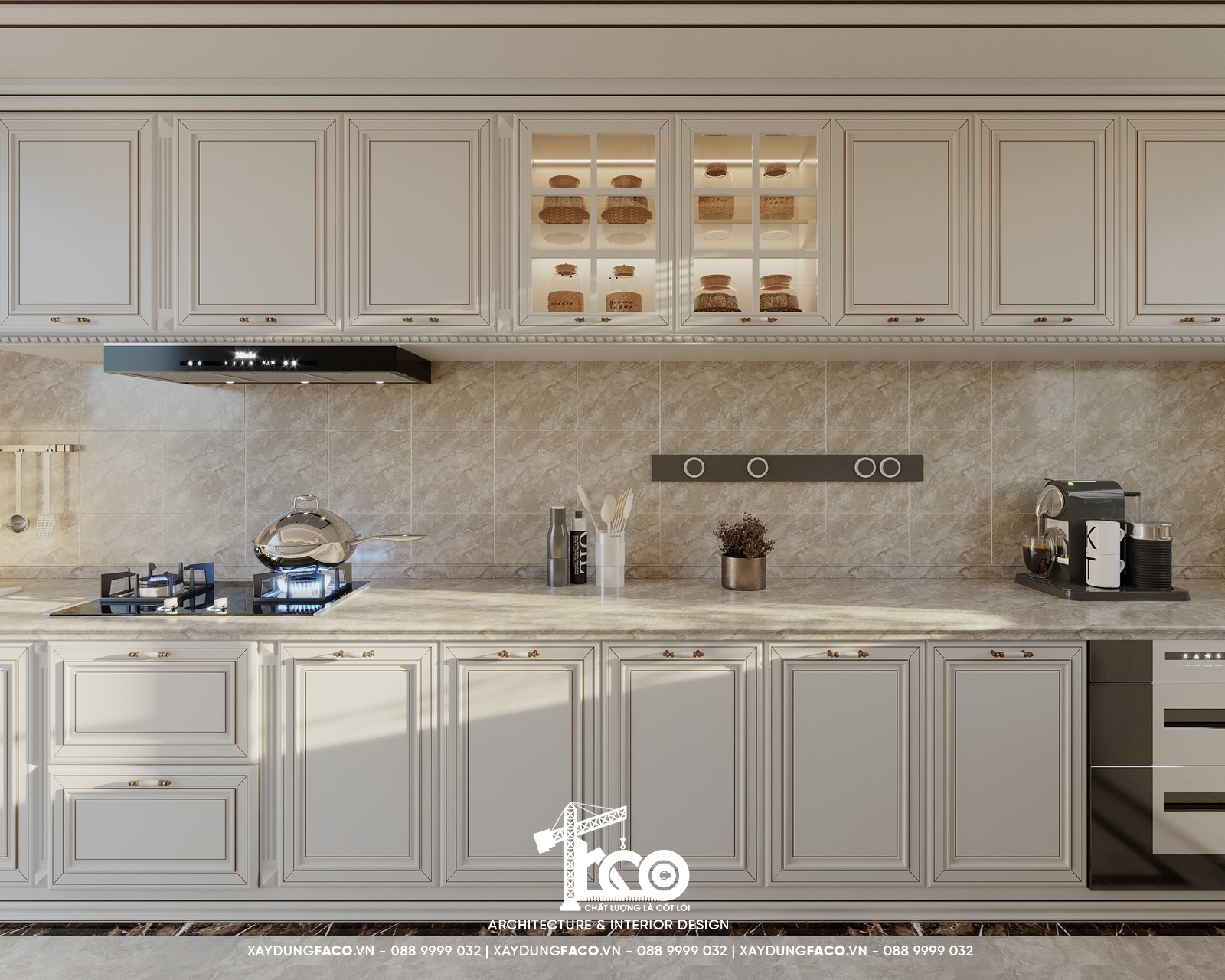 thiết kế nội thất căn hộ phong cách Luxury