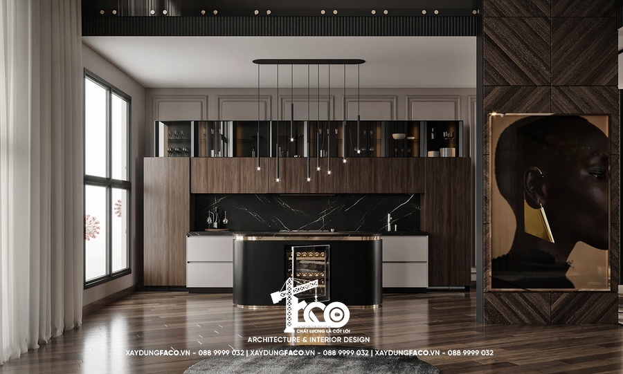 thiết kế nội thất căn hộ phong cách Luxury