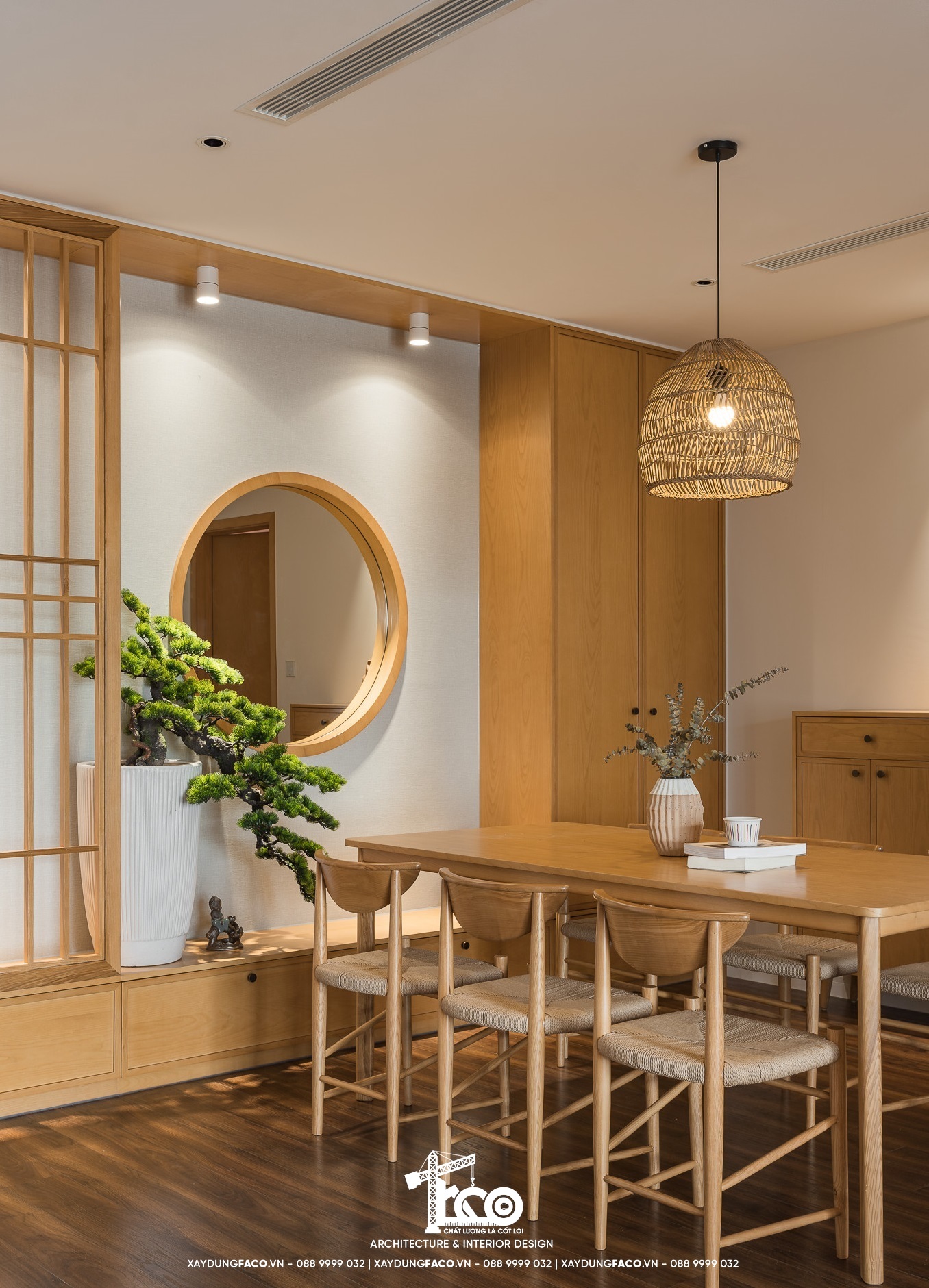 Thiết Kế Nội Thất Căn Hộ Phong Cách Zen Nhật: Không Gian Sống Thanh Tịnh, Đậm Chất