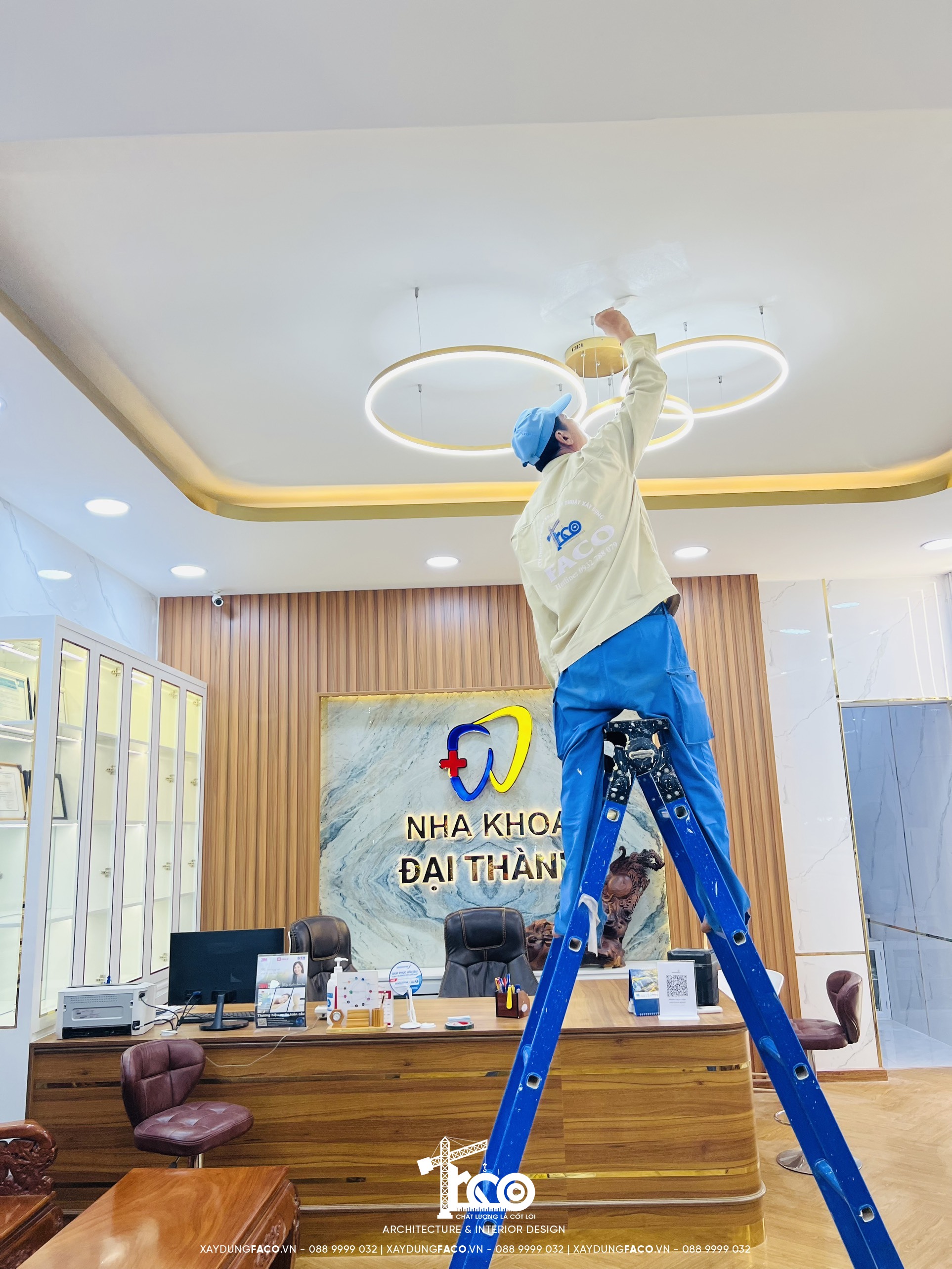 Thiết Kế Nội Thất Quầy Lễ Tân Nha Khoa Đại Thành Thiết Kế Nội Thất Quầy Lễ Tân Nha Khoa Đại Thành