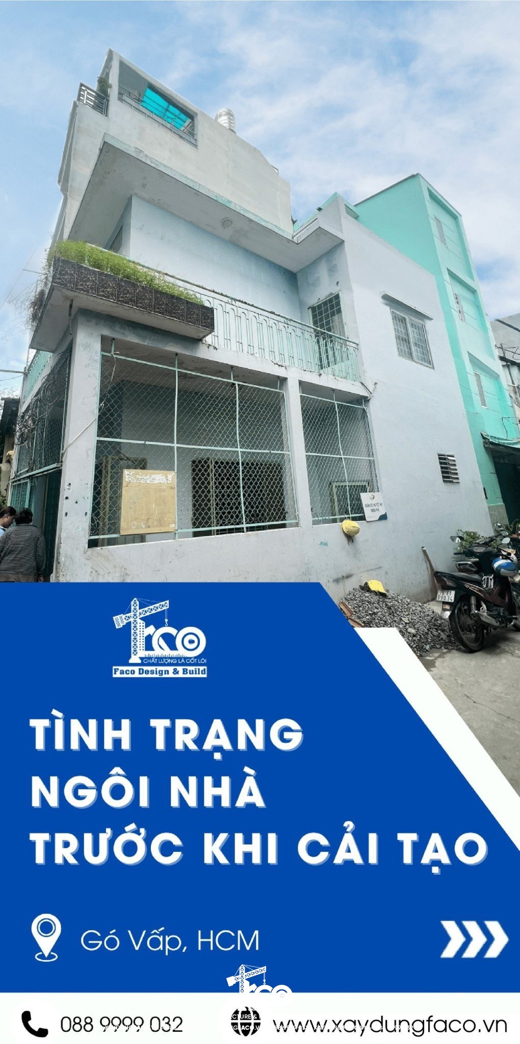 Thiết Kế & Thi Công Nhà Phố Quận Gò Vấp Thiết Kế & Thi Công Cải Tạo Nhà Phố Quận Gò Vấp