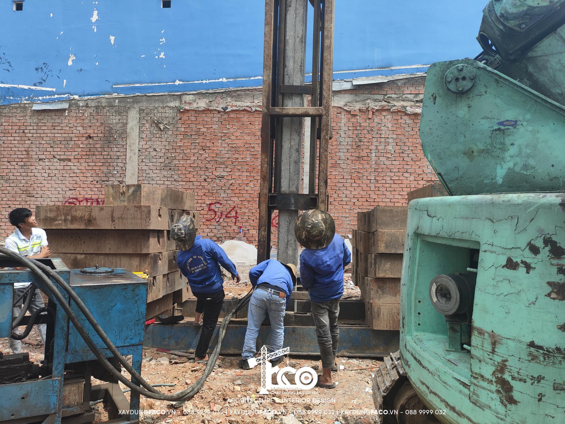 Thi công ép cọc bê tông chuẩn kỹ thuật