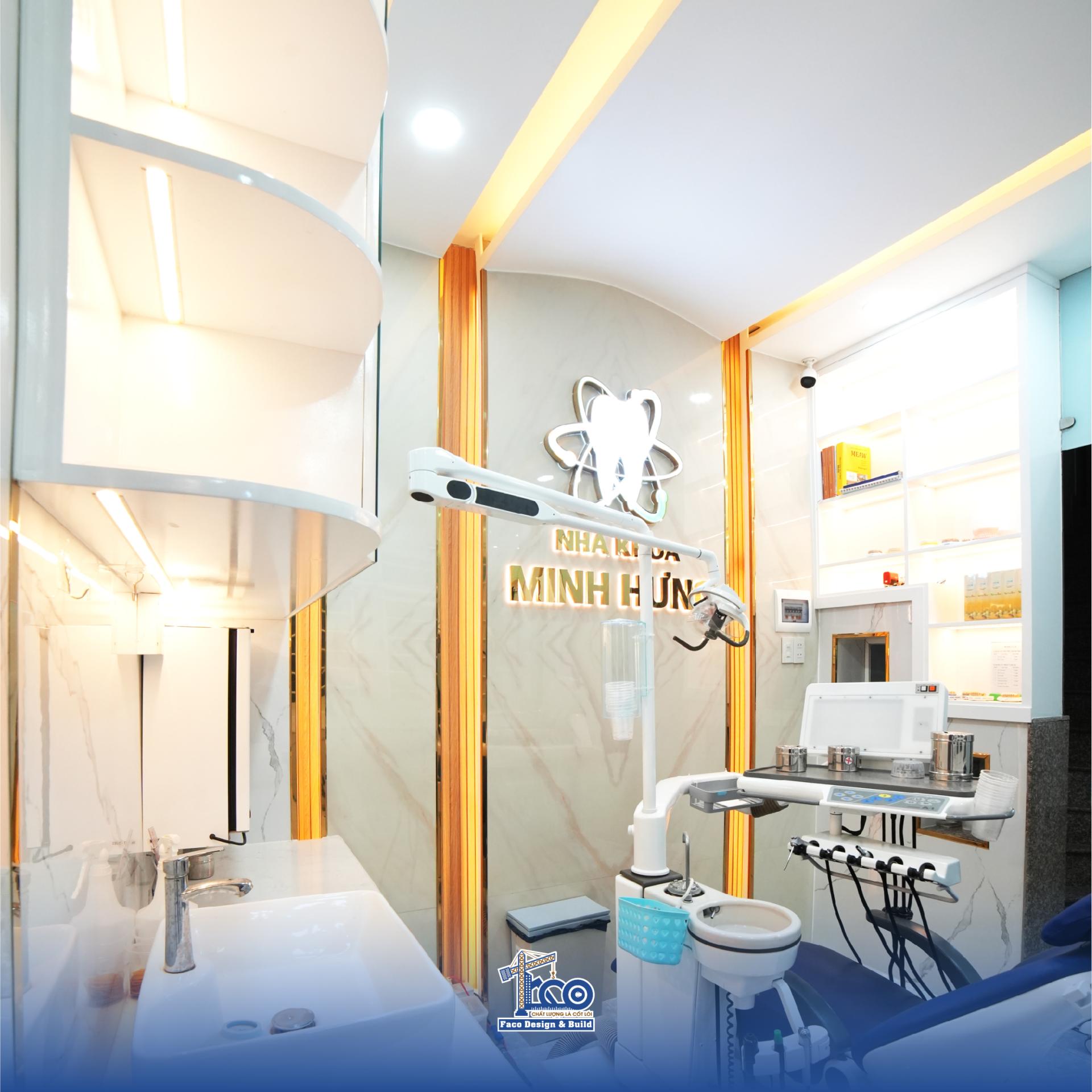 Thiết bị nha khoa được đảm bảo đầy đủ, phục vụ tối đa cho công tác thăm khám và điều trị nha khoa