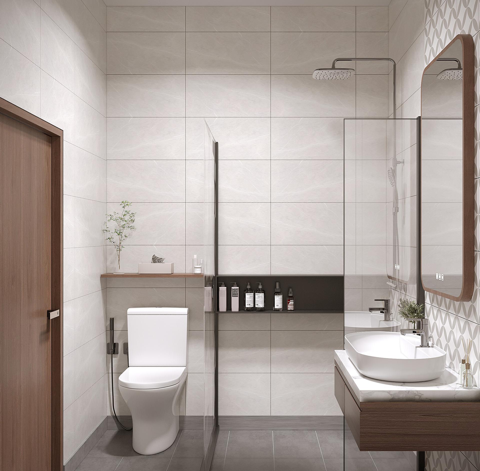 Phòng tắm nhà phố Gia Lai Phòng tắm nhà phố Gia Lai