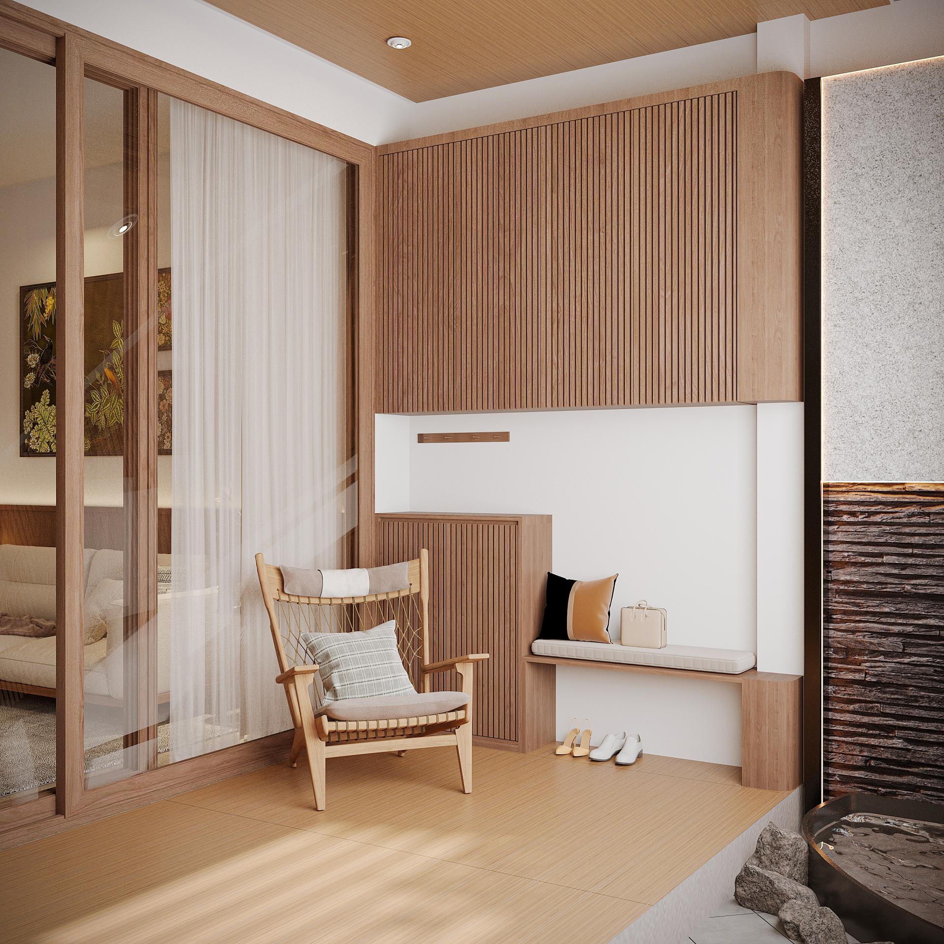 Thiết kế góc thư giãn ấn tượng Thiết kế góc thư giãn ấn tượng