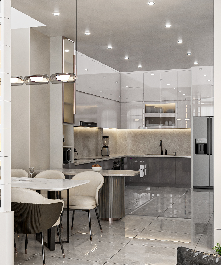Tiêu Chuẩn Thiết Kế Phòng Bếp Hiện Đại Và Tiện Nghi: Cẩm Nang Toàn Diện Từ Faco Design & Build