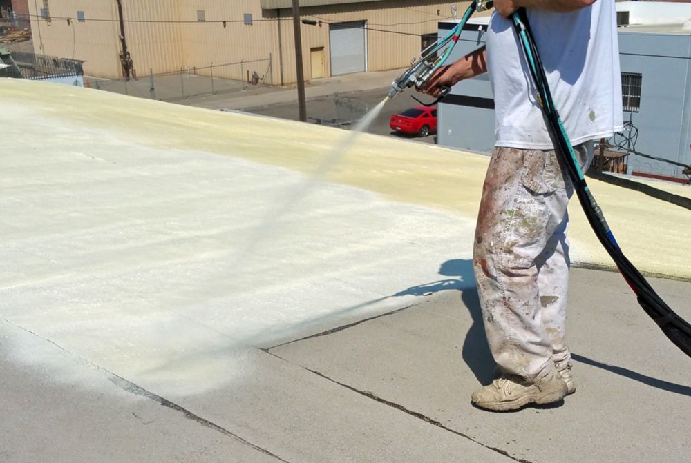 PU Foam chống nóng mái nhà PU Foam chống nóng mái nhà