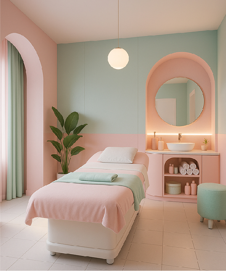 Thiết Kế Spa Mini Tại Nhà - Xu Hướng Mới 2025 Được Các Chủ Đầu Tư Lựa Chọn