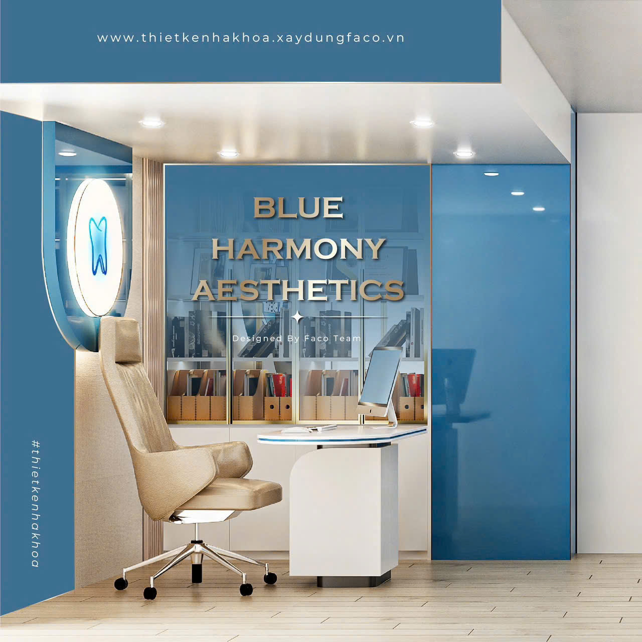 Phòng làm việc lãnh đạo của phòng khám nha khoa Phòng làm việc lãnh đạo của phòng khám nha khoa