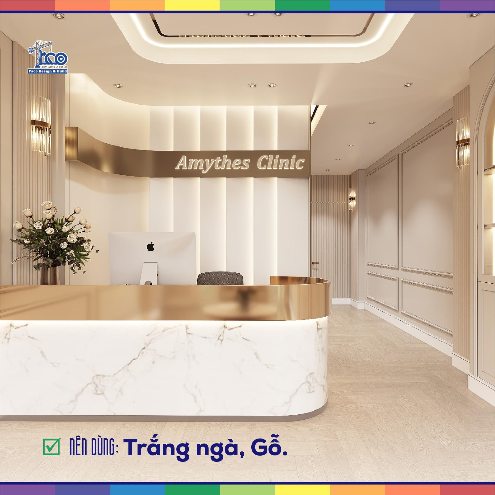 Nên dùng gam màu trắng, gỗ tự nhiên trong thiết kế thi công nha khoa Nên dùng gam màu trắng, gỗ tự nhiên trong thiết kế thi công nha khoa