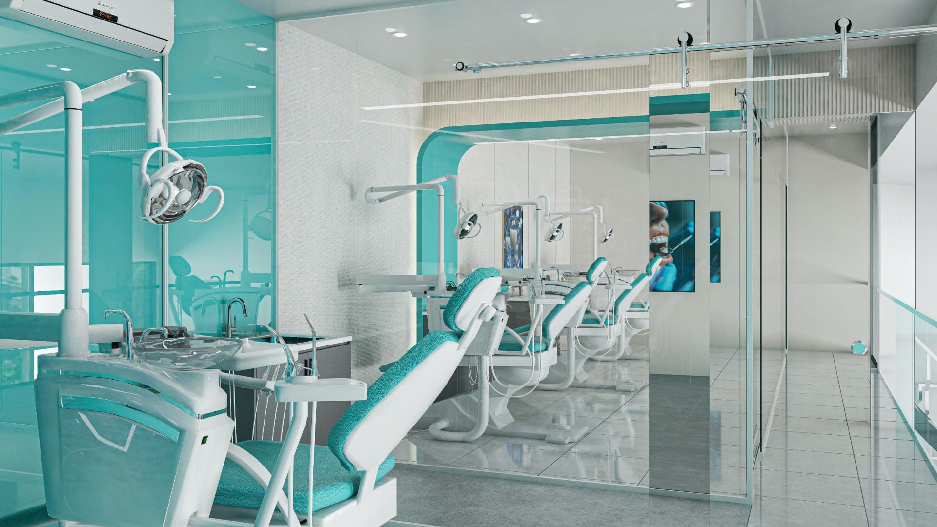 Thiết kế nha khoa hiện đại tối ưu công năng Thiết kế nha khoa hiện đại tối ưu công năng
