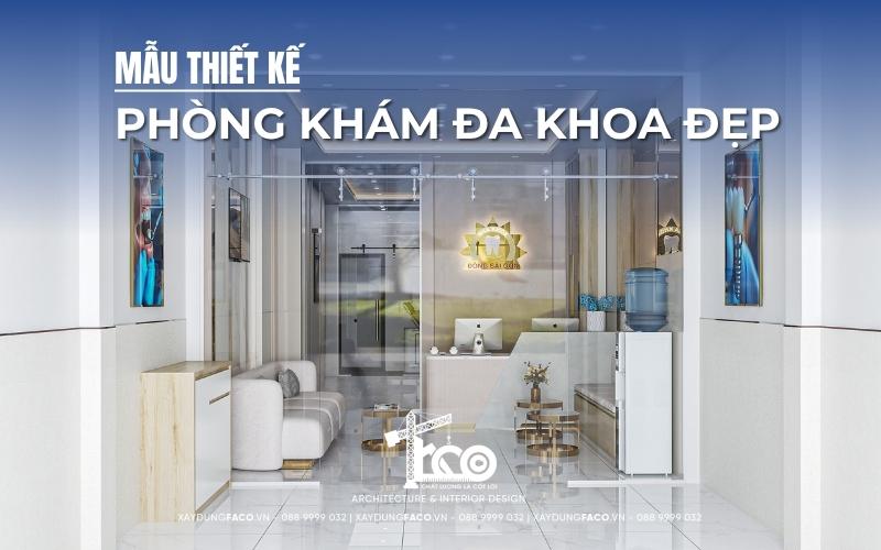 Thiết kế phòng khám đa khoa đẹp
