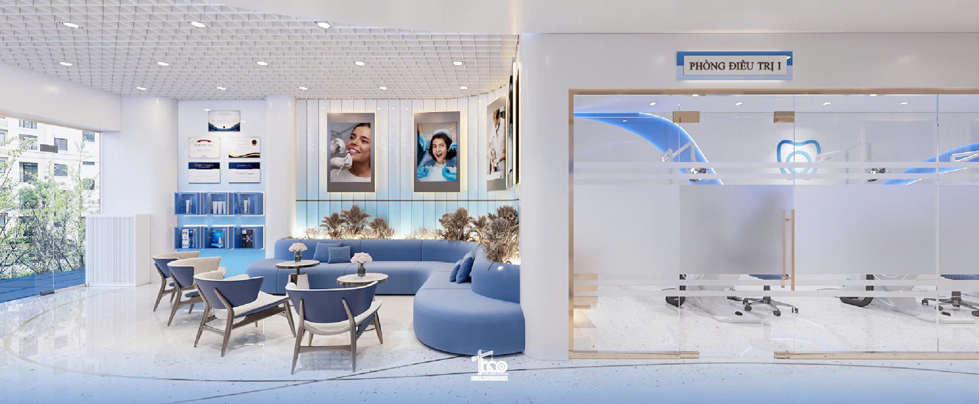 The Blue Wave Haven - Thiết Kế, Set Up Nha Khoa Lumident Clinic Trọn Gói