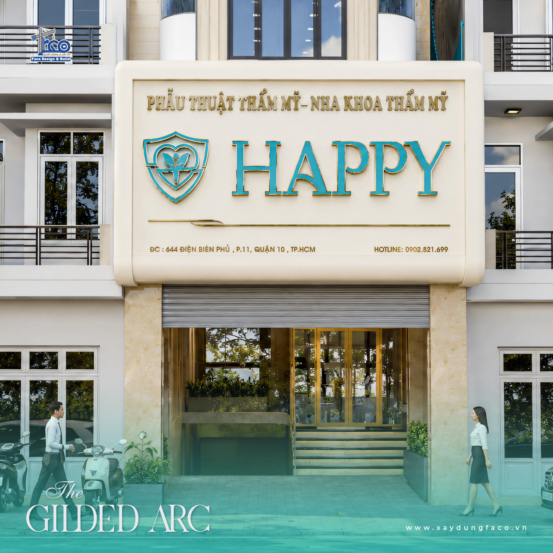 Bảng hiệu phòng khám nha khoa Happy Nose Bảng hiệu phòng khám nha khoa Happy Nose