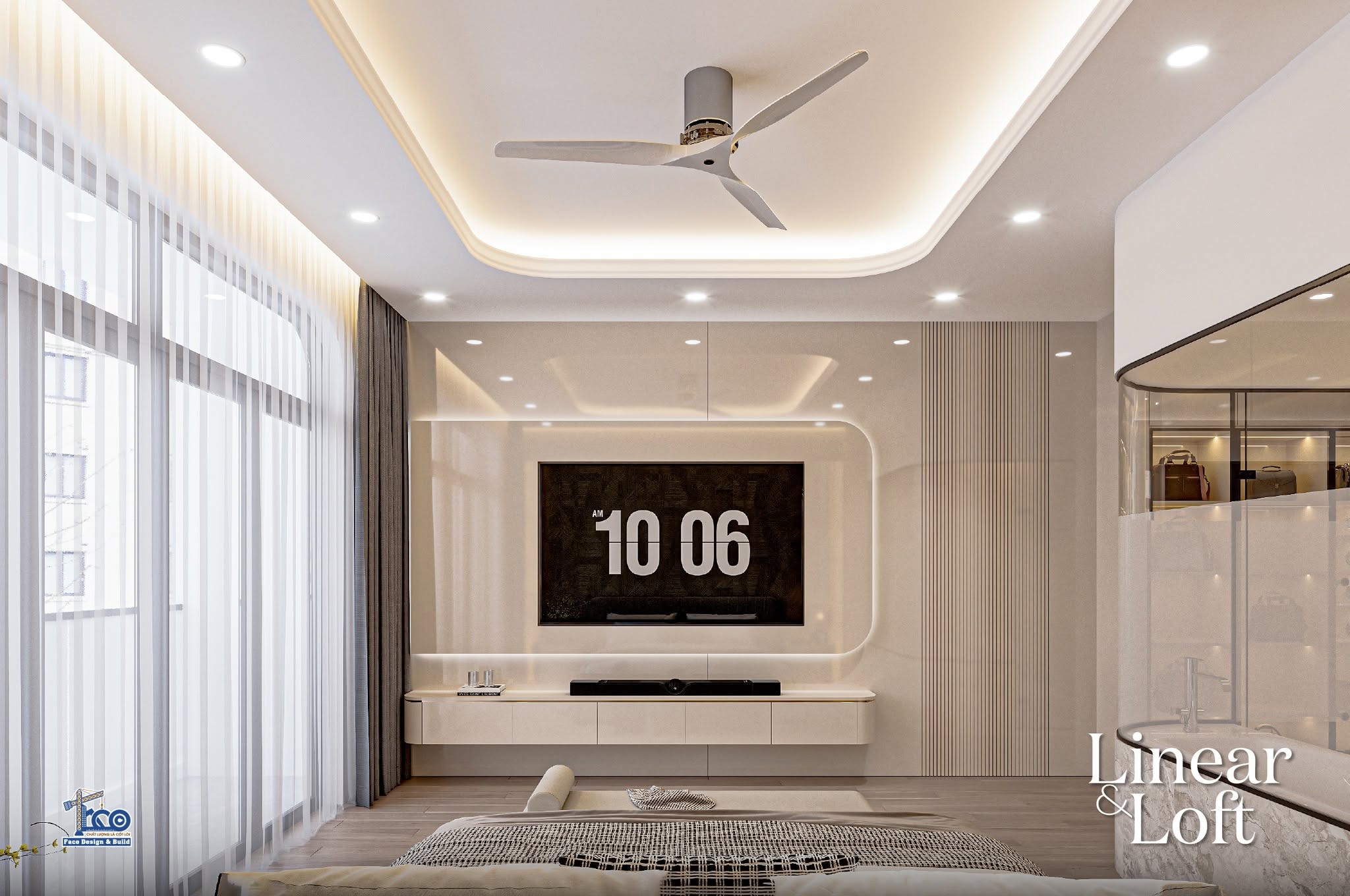 Linear & Loft – Nội Thất Nhà Phố Đà Lạt Sang Trọng, Tinh Tế Nội thất nhà phố hiện đại
