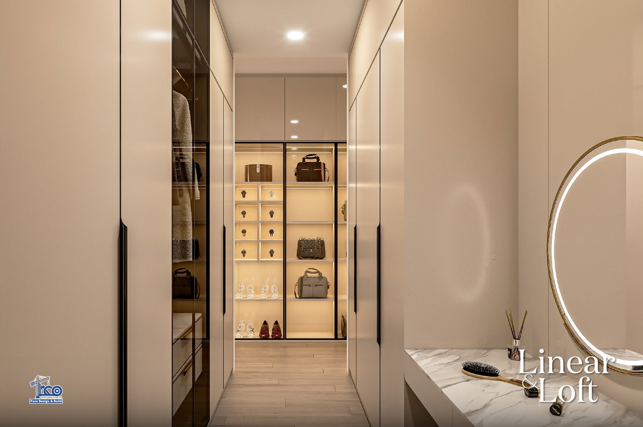 Linear & Loft – Nội Thất Nhà Phố Đà Lạt Sang Trọng, Tinh Tế Nội thất nhà phố hiện đại Đà Lạt