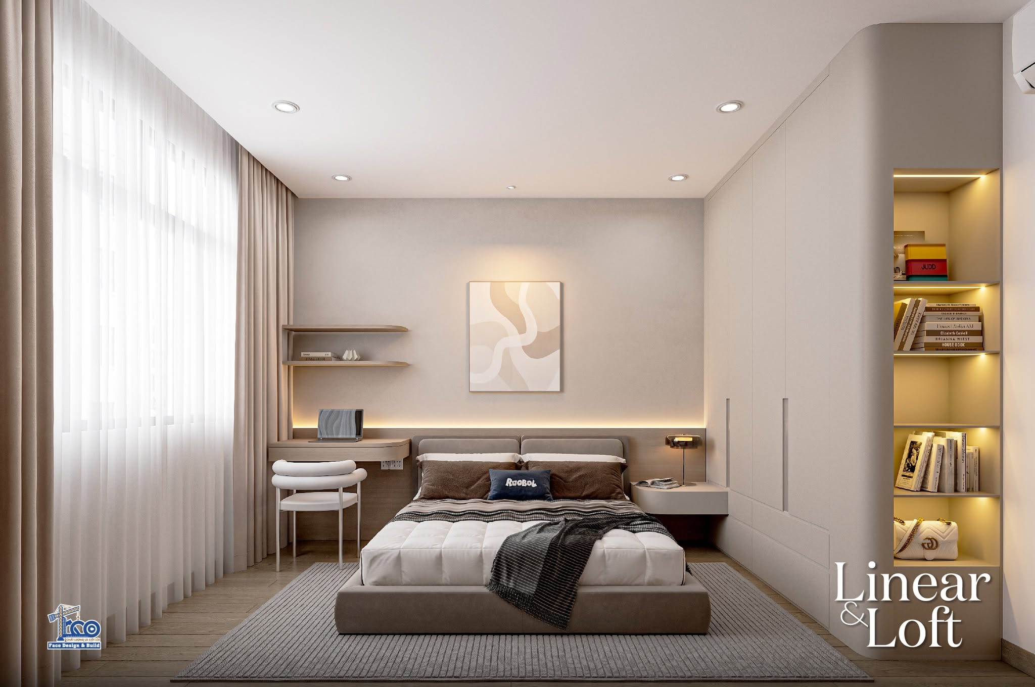 Linear & Loft – Nội Thất Nhà Phố Đà Lạt Sang Trọng, Tinh Tế Thiết kế thi công nội thất nhà ở trọn gói