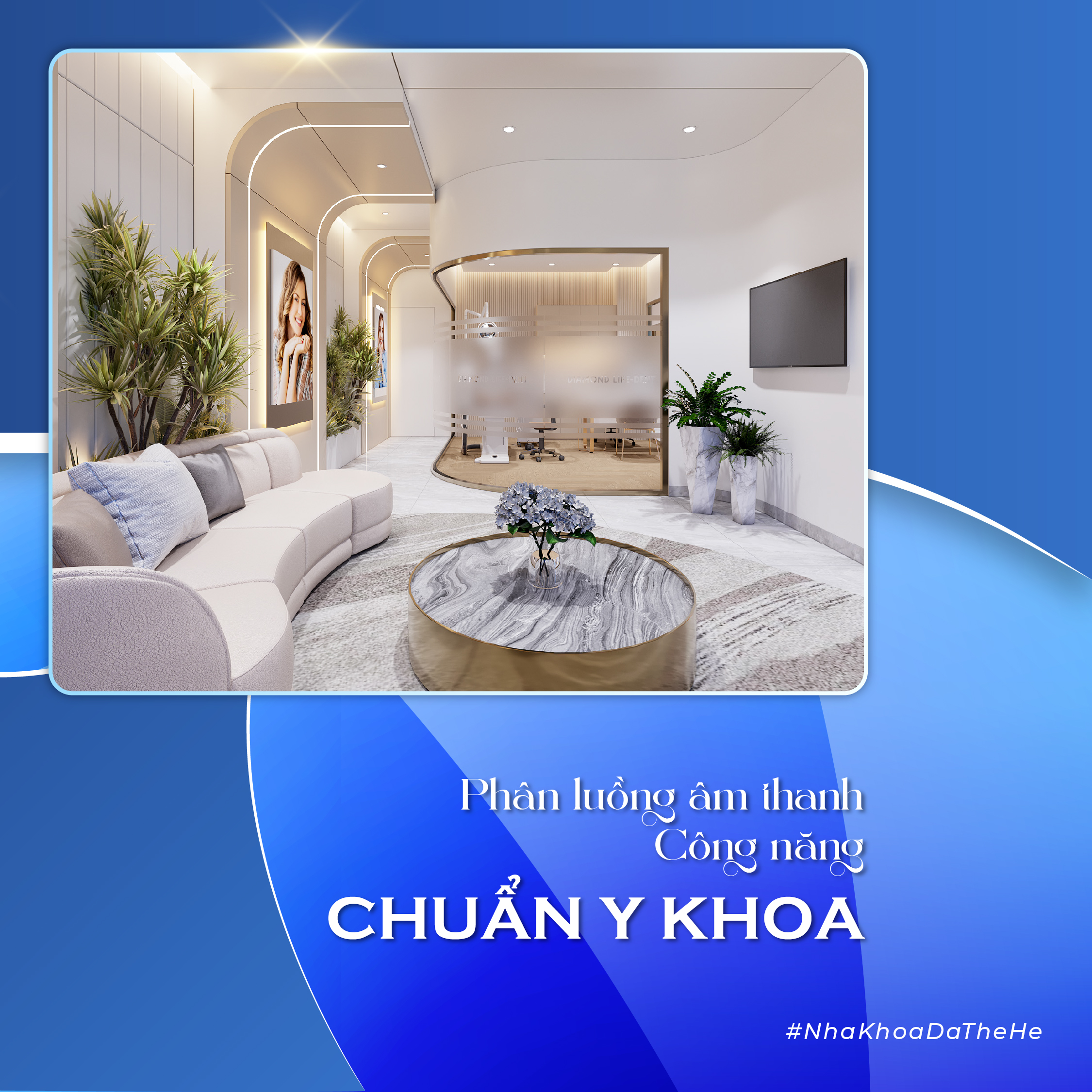 Mô Hình Nha Khoa Đa Thế Hệ: Giải Pháp Thiết Kế Tối Ưu Doanh Thu Gia Đình Dịp Cuối Năm Phân luồng âm thanh và công năng trong nha khoa đa thế hệ