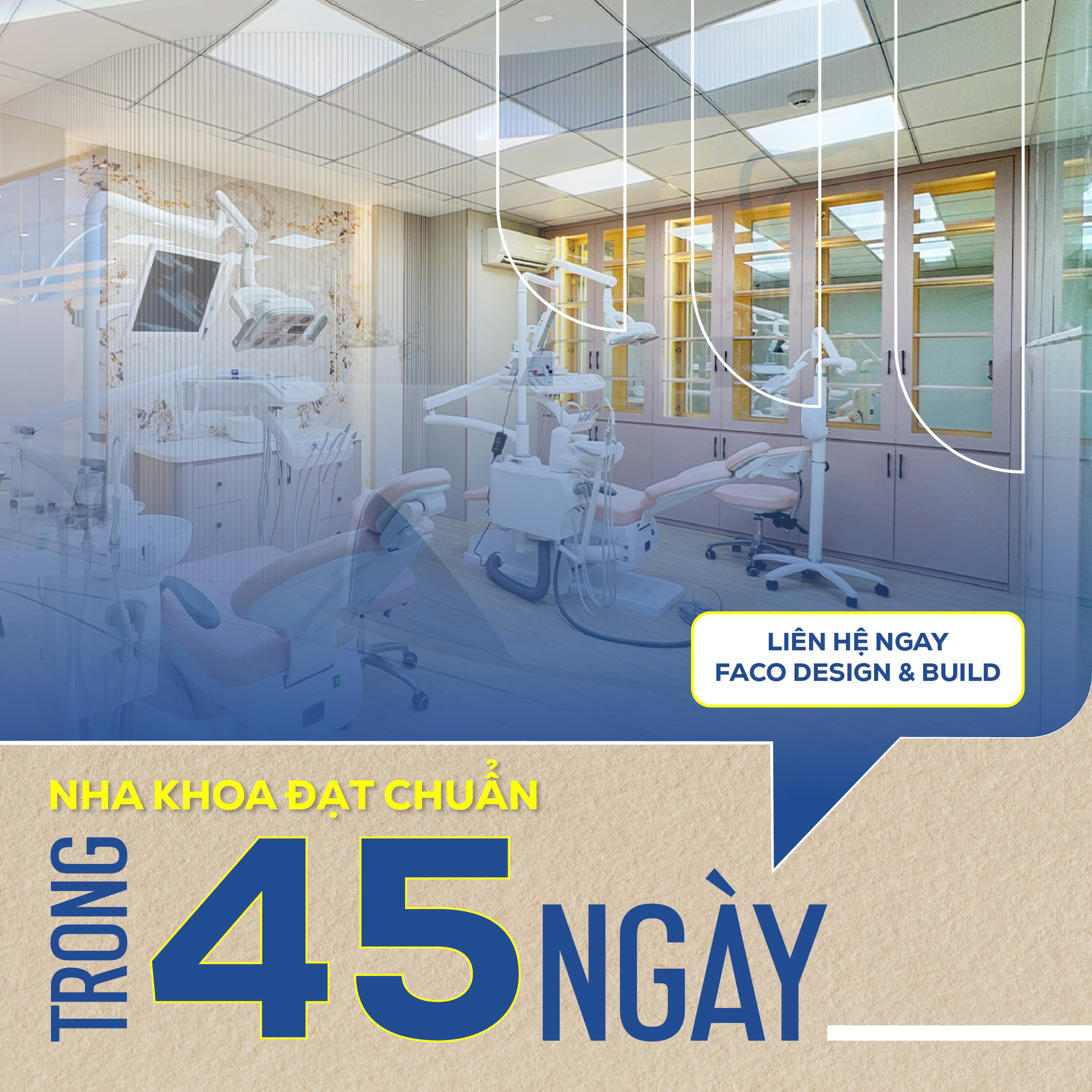 Setup Nha Khoa 45 Ngày: Lộ Trình Thiết Kế Thi Công Phòng Khám Đón Cao Điểm Cuối Năm Setup nha khoa trong vòng 45 ngày